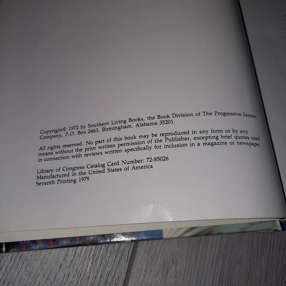 Vintage Southern Living Party Cookbook - Picture 7 of 8